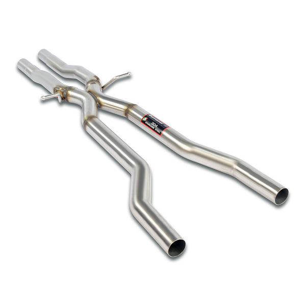 Audi  S / Rs Audi S6 C6 Typ 4Fquattro '06 ->'11 Centre pipe +  Audi  S / Rs Audi S6 C6 Typ 4Fquattro '06 ->'11 Centre pipe +