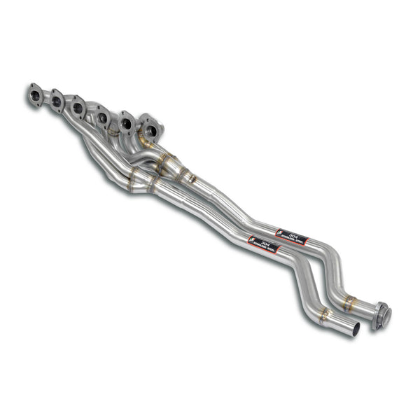 Manifold 100% Stainless Steel + connecting pipe kit for OEM centre exhaust