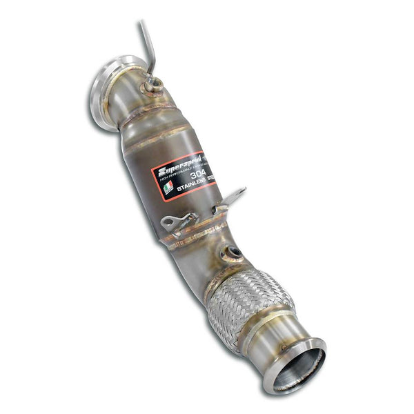 Bmw Bmw F20 / F21 Lci 2014 -> Downpipe kit + Metallic catalytic 100CPSI WRC 47321