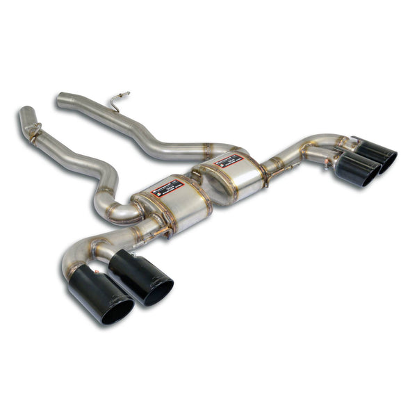 100% Stainless steel systemRear muffler kit for the "X4 M" rear diffusorFull kit only