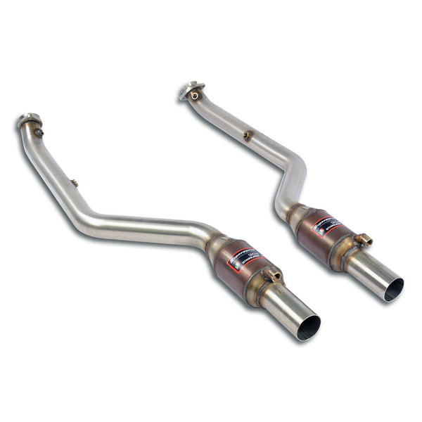 Supersprint 527632 Front pipe right - left with  Metallic catalytic