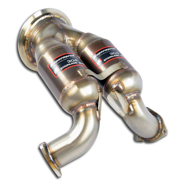 Supersprint 861241 Downpipe + metallic catalytic right - left(Left / Right Hand Drive)