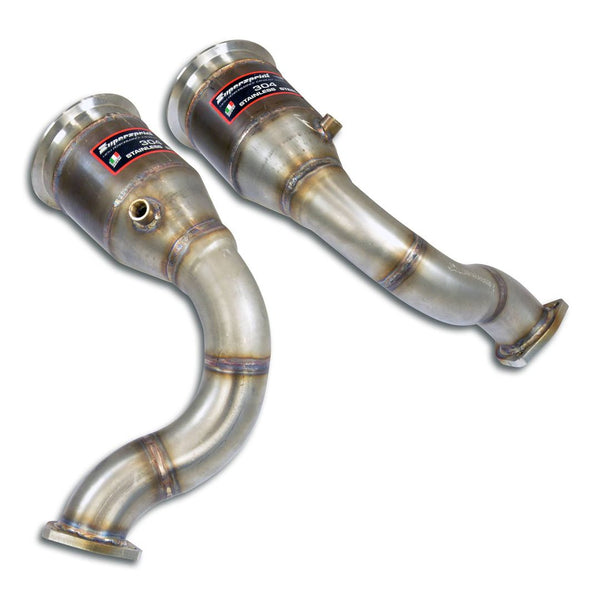 Supersprint 249921 Downpipe right - left + metallic catalytic (Left / Right Hand Drive)