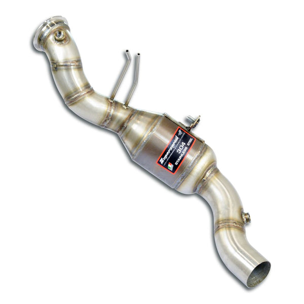 Supersprint 451141 Downpipe Left + Metallic catalytic