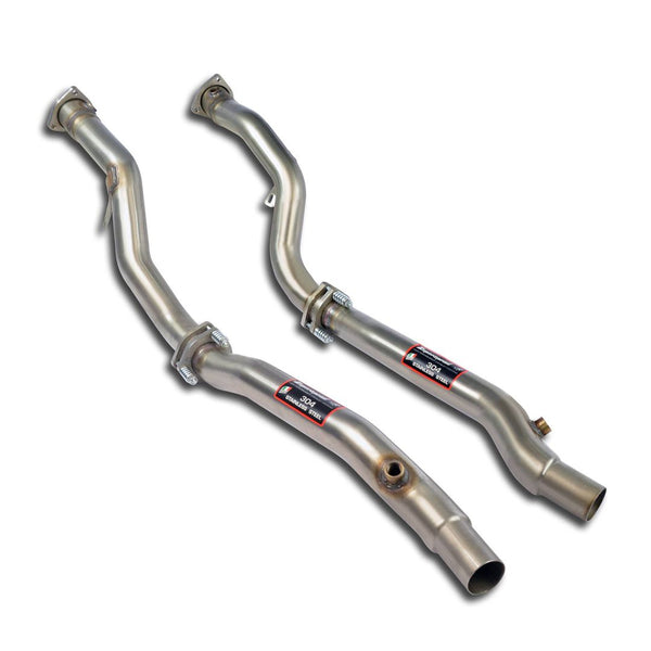 Supersprint 762911 Downpipe kit Right + Left(Replaces catalytic converter)