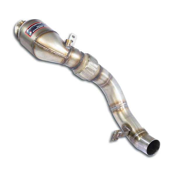 Supersprint 525421 Turbo downpipe kit +  Metallic catalytic converter Right 100CPSIAccepts the stock "Cat.-Back" system