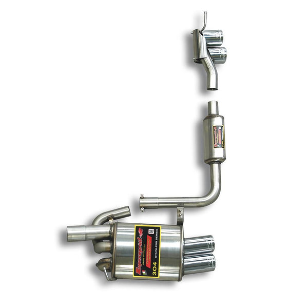 Supersprint 981406 Rear exhaust RightOO80 - LeftOO80 "Power Loop"