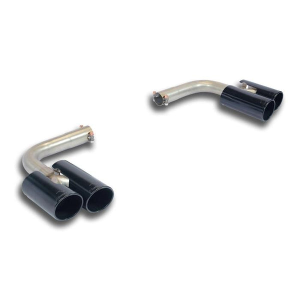 Supersprint 986146 Endpipe kit "Gun Metal Grey" Right OO80 - Left OO80