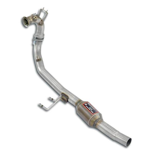 Supersprint 888621 Turbo downpipe kit + metallic catalytic converter(Replace diesel-sooth filter)With bungs for the pressure fittings and O� sensor