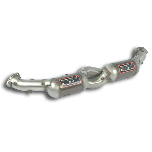 Supersprint 243442 Front pipe Right + Left with Metallic catalytic converter 200CPSIAccepts the stock rear mufflers