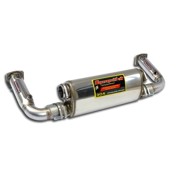 Supersprint 244434 Rear exhaust Right - Left "Sport"(Replaces catalytic converter)