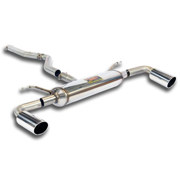 Supersprint 523804 Connecting pipe + rear exhaust Right O90 - Left O90