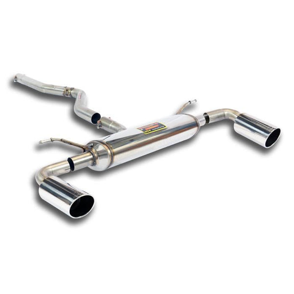 Supersprint 523824 Connecting pipe + rear exhaust Right O100 - Left O100