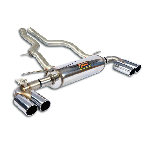 Supersprint 525826 Rear exhaust Right OO90 - Left OO90 with valve