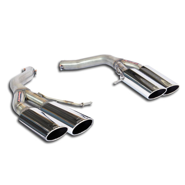 Supersprint 982317 Rear pipes Right 100x75 - Left 100x75(Muffler delete)