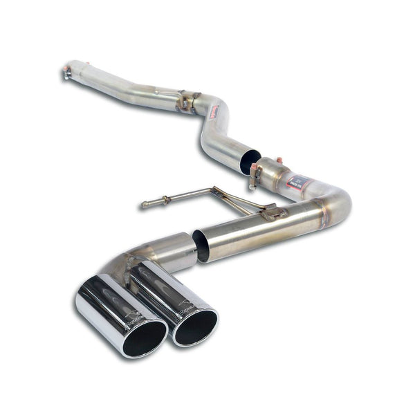 Supersprint 521616 Connecting pipe + rear pipe OO80(Muffler delete)