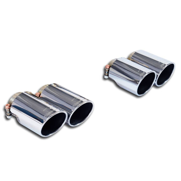 Supersprint 777326 Endpipe kit 4 exit OO90 Right + OO90 Left