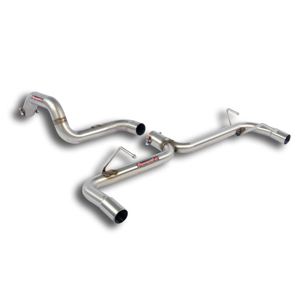Supersprint 816014 Rear pipe kit Right - Left(Muffler delete)