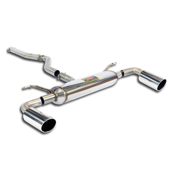 Supersprint 987624 Connecting pipe + rear exhaust Right O100 - Left O100