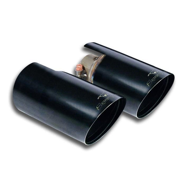 Supersprint 831846 Endpipes kit Right - Left "Racing-Gun Metal Grey" O90