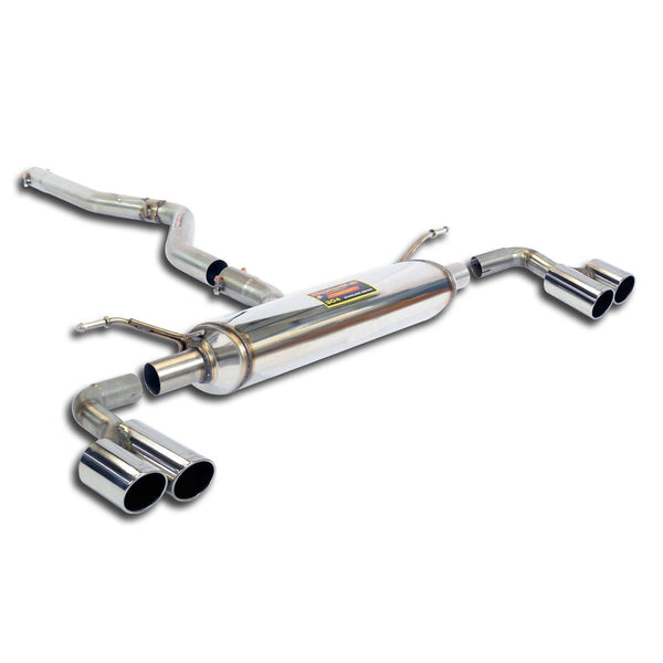 Supersprint 987606 Connecting pipe + rear exhaust Right OO80 - Left OO80