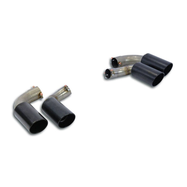 Supersprint 350936 Endpipe kit Right OO100 - Left OO100 "Gun Metal Grey"