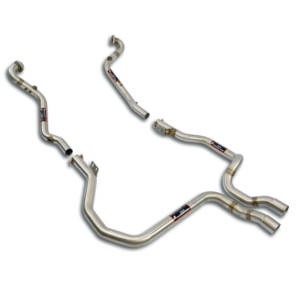 Supersprint 843012 Downpipe kit Right + Left(Deletes the primary and the secondary catalytics)