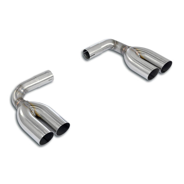 Supersprint 511516 Endpipe Kit Right OO70 - Left OO70 "Slant End - "392" style