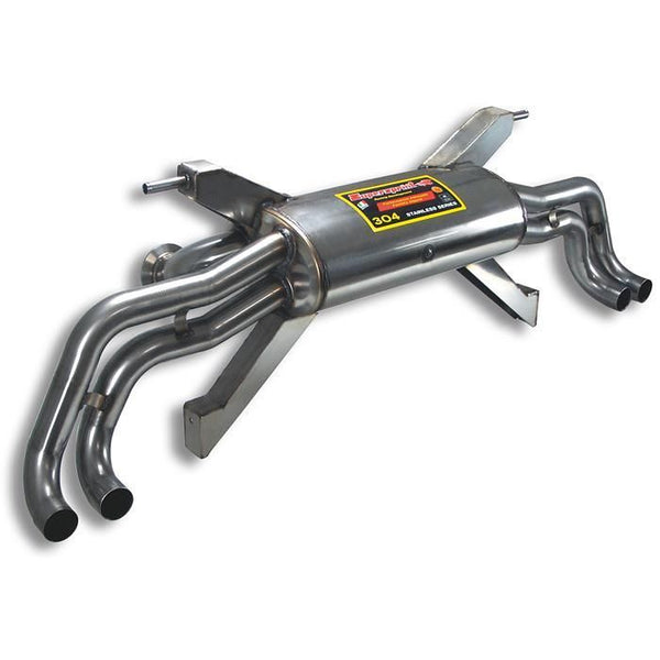 Supersprint 768304 Rear exhaust Right - Left 4 exits(Deletes the stock, main catalytics - fits to the stock endpipes)-10,5 Kg