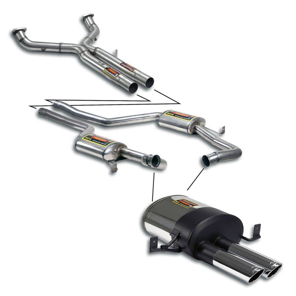 Supersprint 242970 Track performance pack, Sport end tips