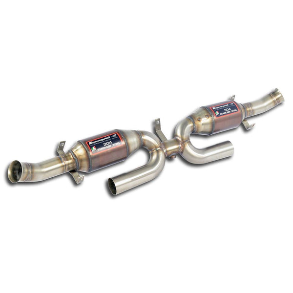 Supersprint 242402 "H-Pipe" Right - Left + Metallic catalytic converter