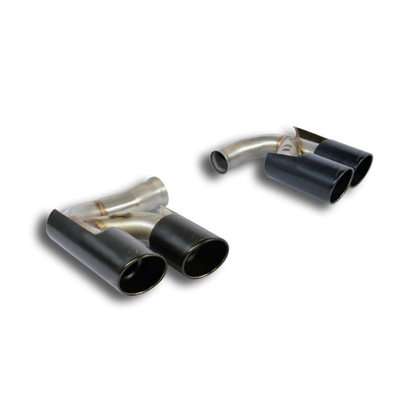 Supersprint 248246 Endpipe kit Right OO100 - Left OO100 "Gun Metal Grey"