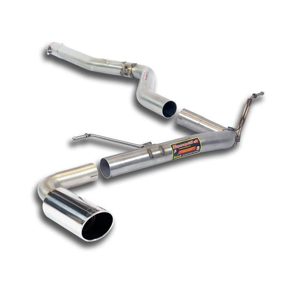 Supersprint 523714 Connecting pipe + rear pipe O90(Muffler delete)