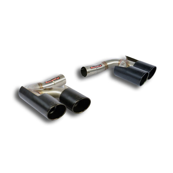 Supersprint 248136 Endpipe kit Right OO100 - Left OO100 "Gun Metal Grey"