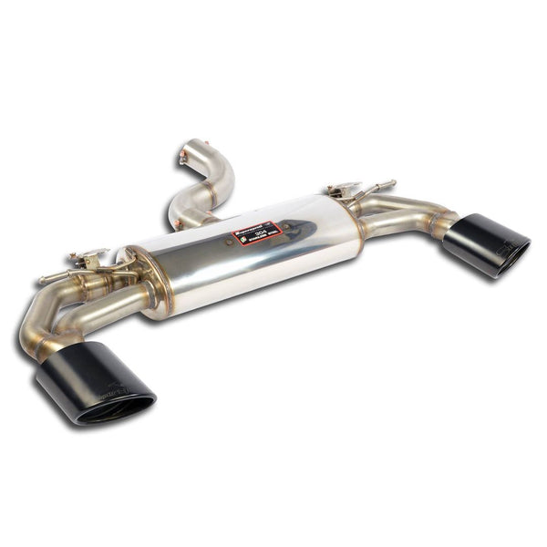Supersprint 776925 Rear exhaust with valves right - left 145x95 "Gun Metal Grey"