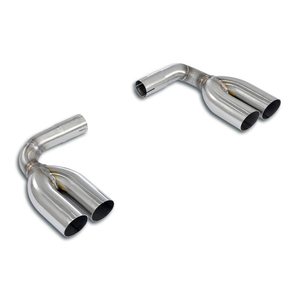 Supersprint 511516 Endpipe Kit Right OO70 - Left OO70 "Slant End - "392" style