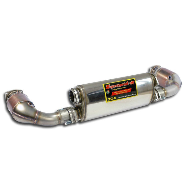 Supersprint 244404 Rear exhaust Right - Left "Sport" + Metallic catalytic converters