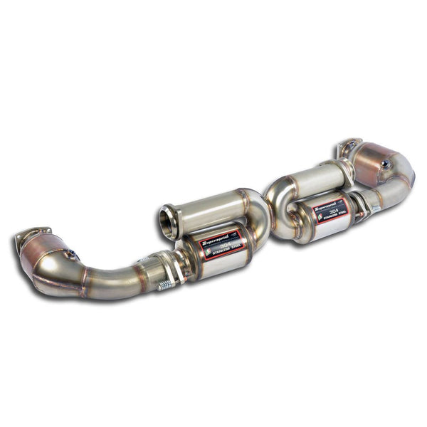 Supersprint 244454 Rear exhaust Right - Left "Race" + Metallic catalytic converters