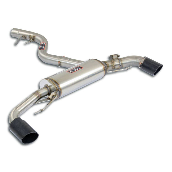 Supersprint 525624 Rear exhaust Right O100 - Left O100 with valve