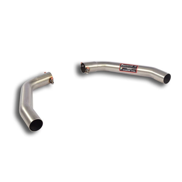 Supersprint 722074 Exit pipes kit Right - Left for OEM endpipes
