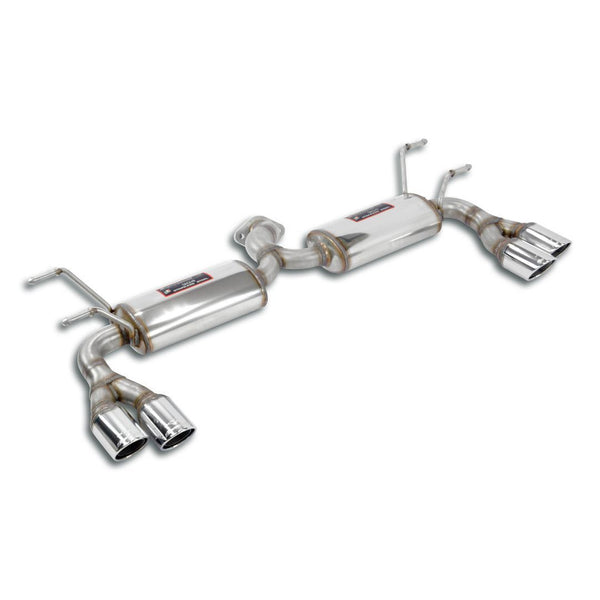 Supersprint 817406 Rear muffler kit + endpipe Right OO70 - Left OO70