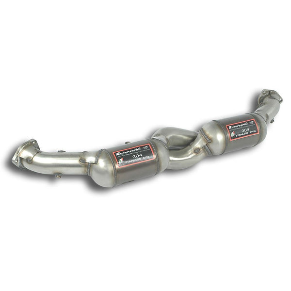Supersprint 243442 Front pipe Right + Left with Metallic catalytic converter 200CPSIAccepts the stock rear mufflers
