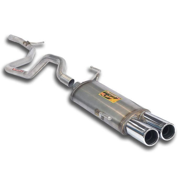 Supersprint 815436 Connecting pipe + rear exhaust OO76 STEEL 409