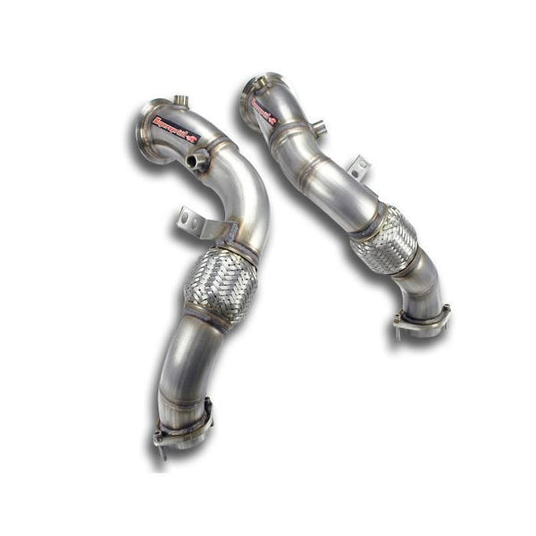 Supersprint 981711 Turbo downpipe kit Right - Left (Replaces catalytic converter)