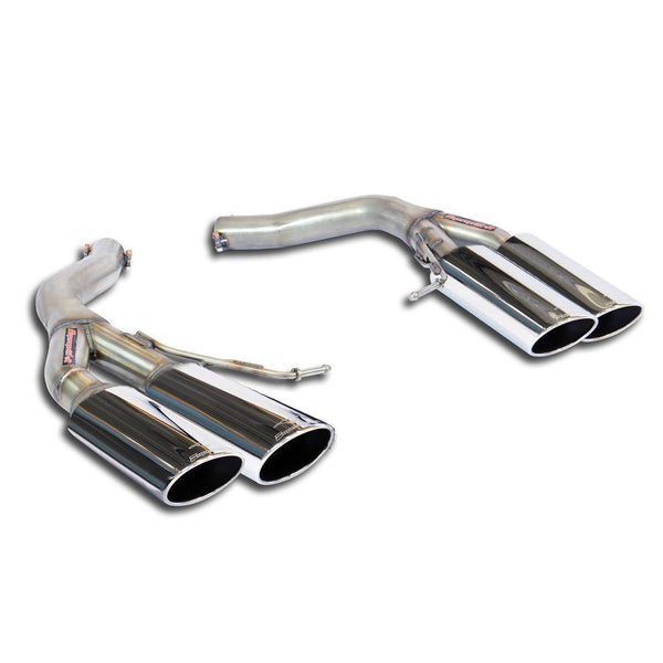 Supersprint 982317 Rear pipes Right 100x75 - Left 100x75(Muffler delete)