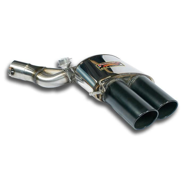 Supersprint 988256 Rear exhaust Right OO100 "Gun Metal Grey" with valve
