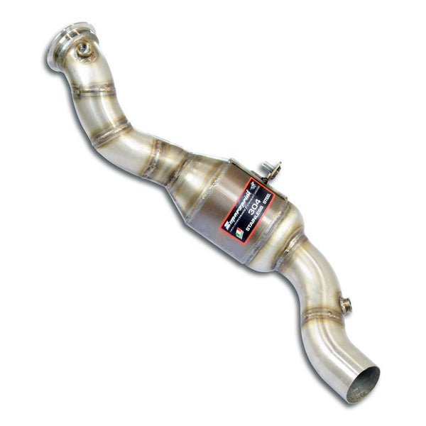 Supersprint 451041 Downpipe Left + Metallic catalytic