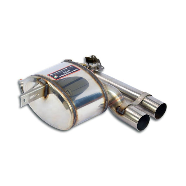 Supersprint 525304 Dual Sound rear muffler right, with flap(With EEC homologation)