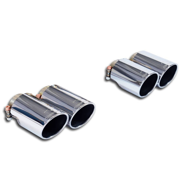 Supersprint 777326 Endpipe kit 4 exit OO90 Right + OO90 Left