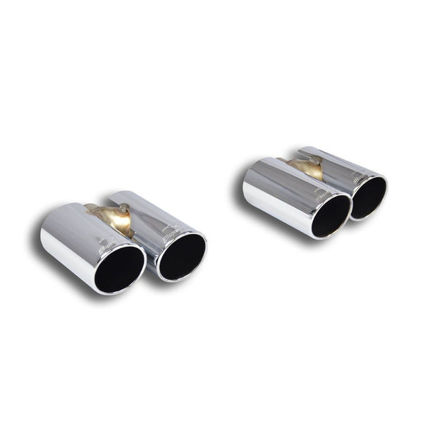 Supersprint 764616 Endpipe kit 4 exit OO80 Right+ OO80 Left